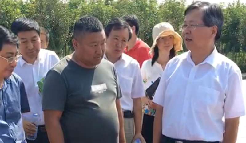 農業部及負責領導一起參觀了愛麗潔農村廁所改造產品，并得到了認可